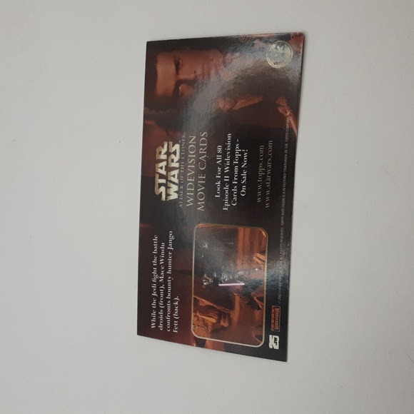 Vintage Star Wars Topps Wide-screen Attack of the Clones Movie Cards - Picture 10 of 13